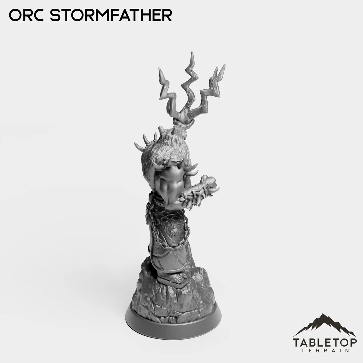 Tabletop Terrain Miniature Orc Stormfather