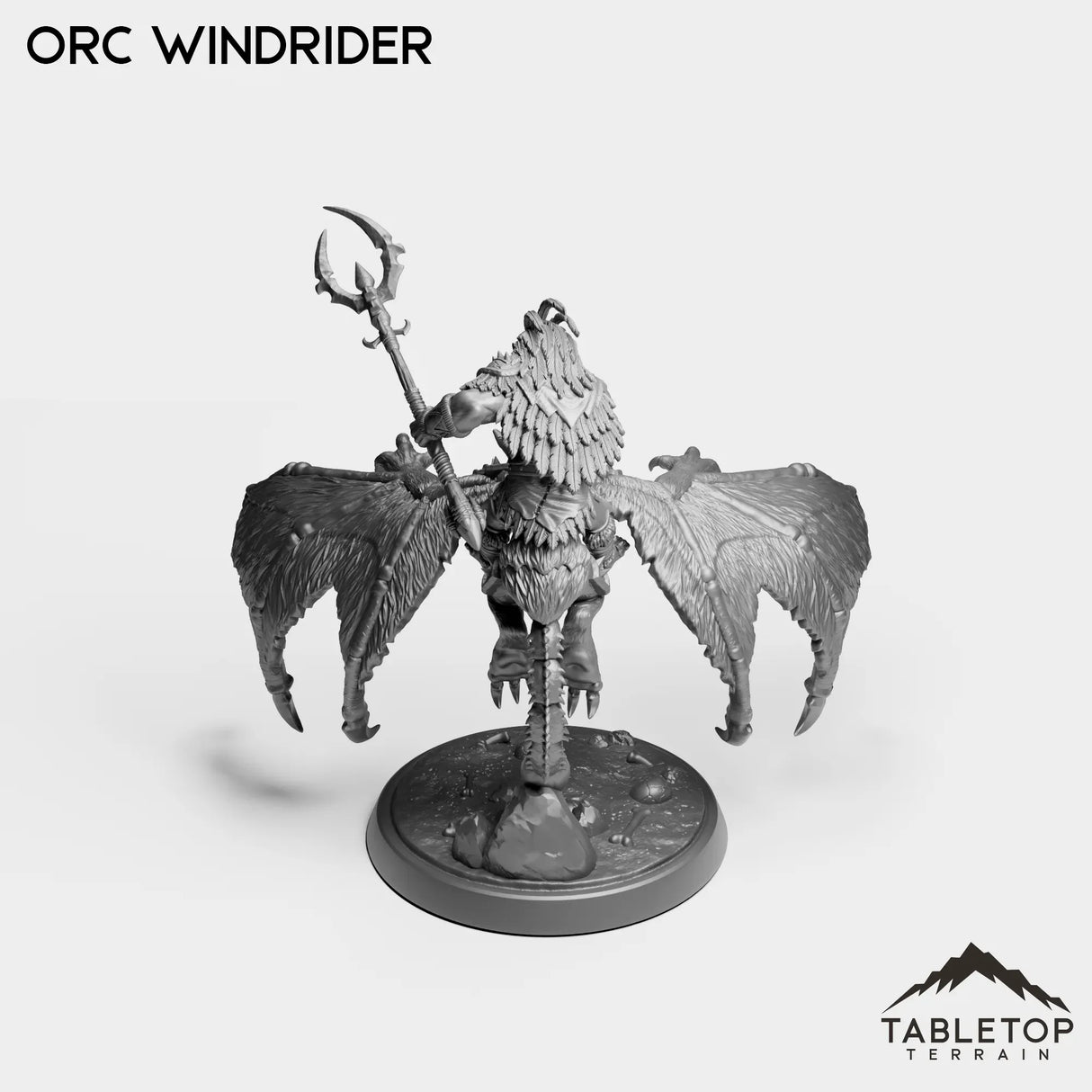 Tabletop Terrain Miniature Orc Windrider
