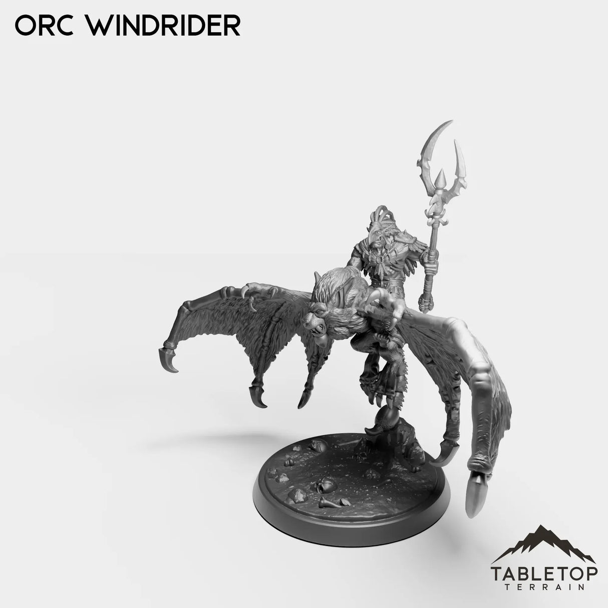 Tabletop Terrain Miniature Orc Windrider