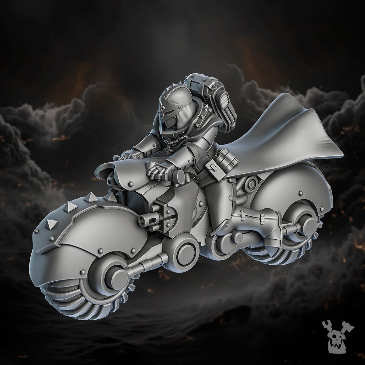 Tabletop Terrain Miniature Order of Repentance Biker Sisters Squad