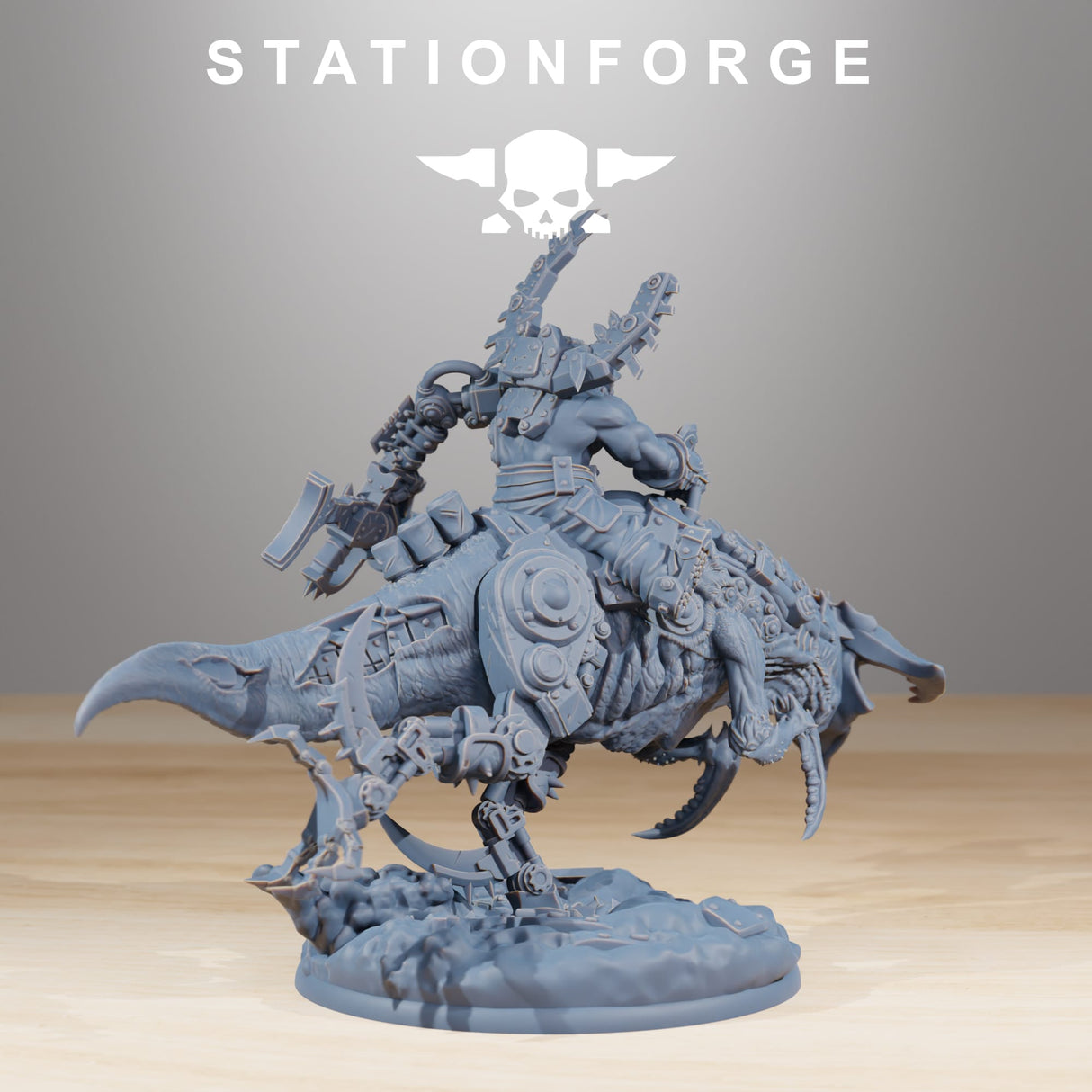 Tabletop Terrain Miniature Orkaz Beast Boss