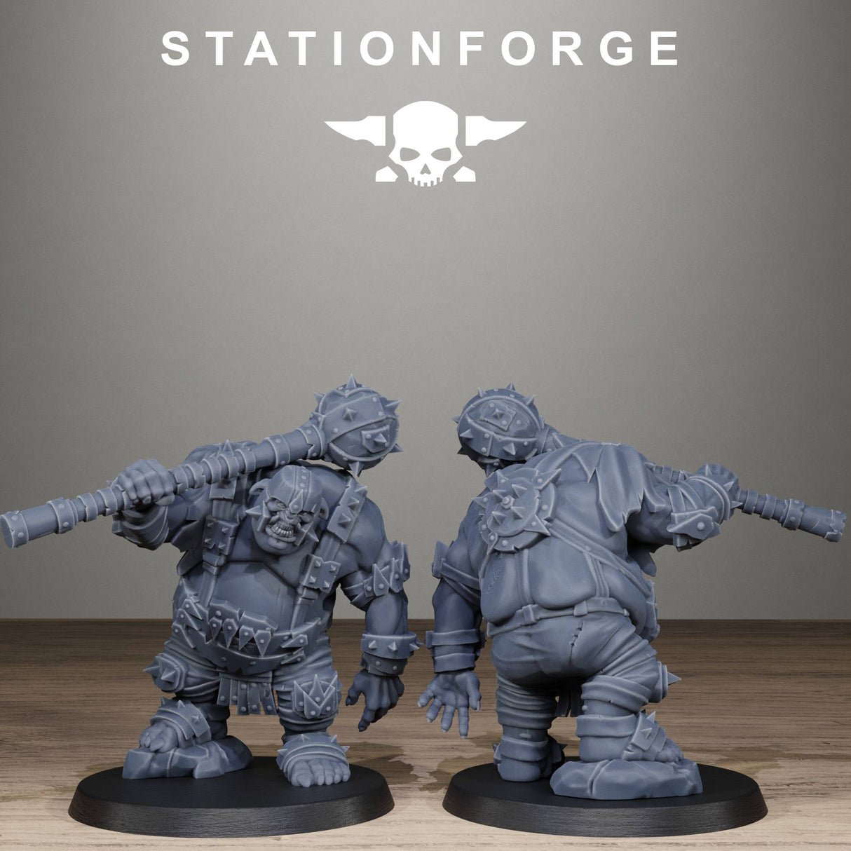 Tabletop Terrain Miniature Orkaz Belly Bustas Infantry