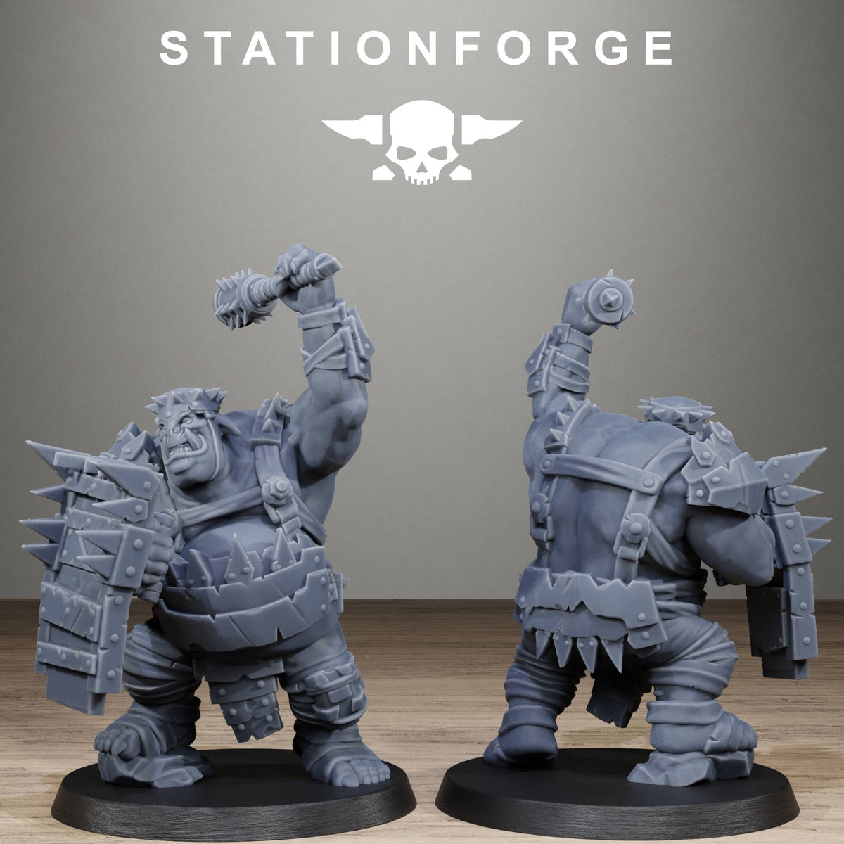 Tabletop Terrain Miniature Orkaz Belly Bustas Infantry