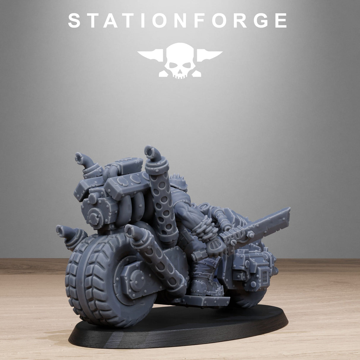 Tabletop Terrain Miniature Orkaz Bikers