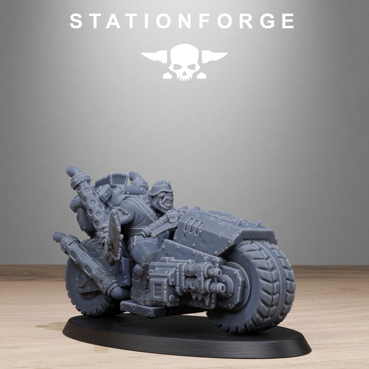 Tabletop Terrain Miniature Orkaz Bikers
