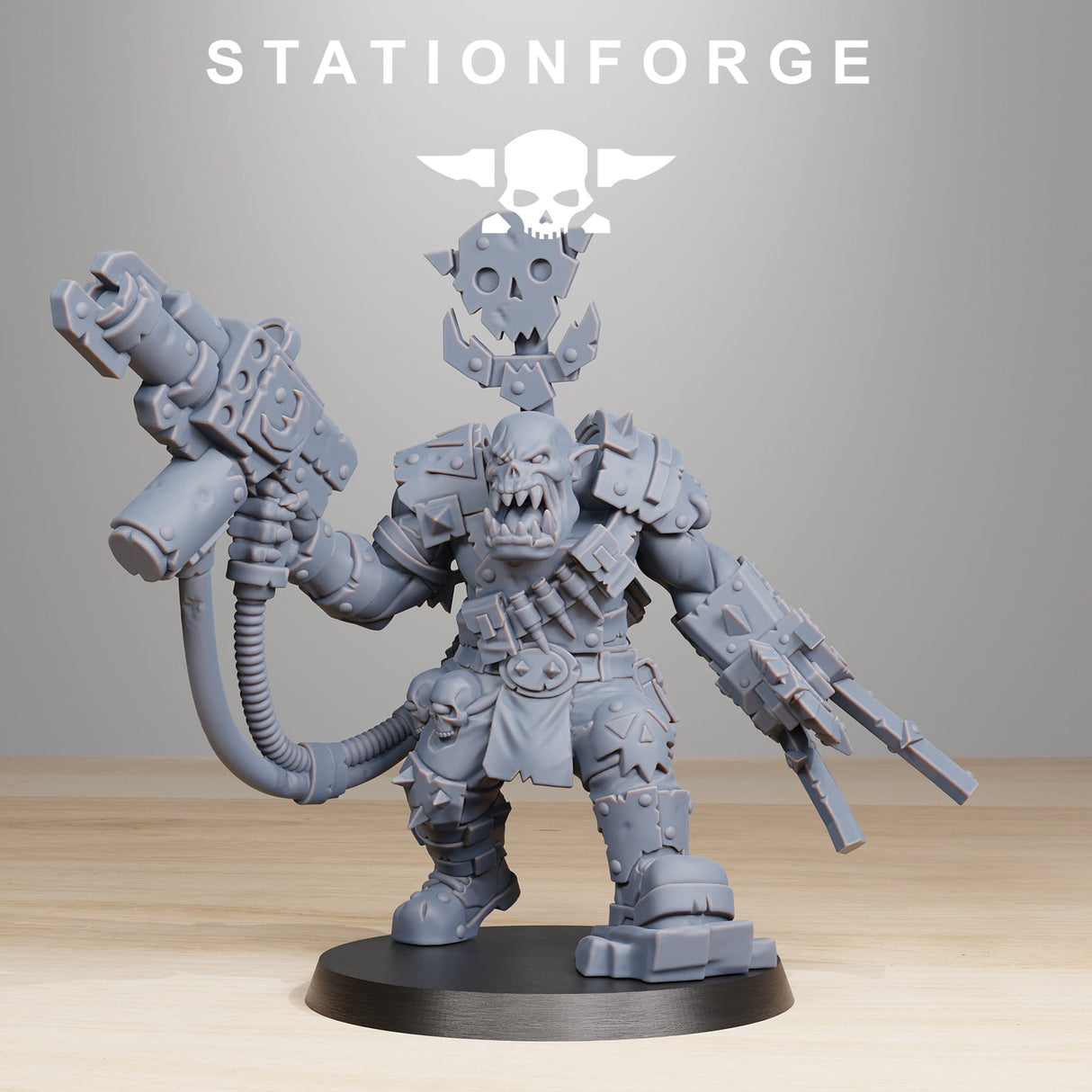 Tabletop Terrain Miniature Orkaz BlackSkull