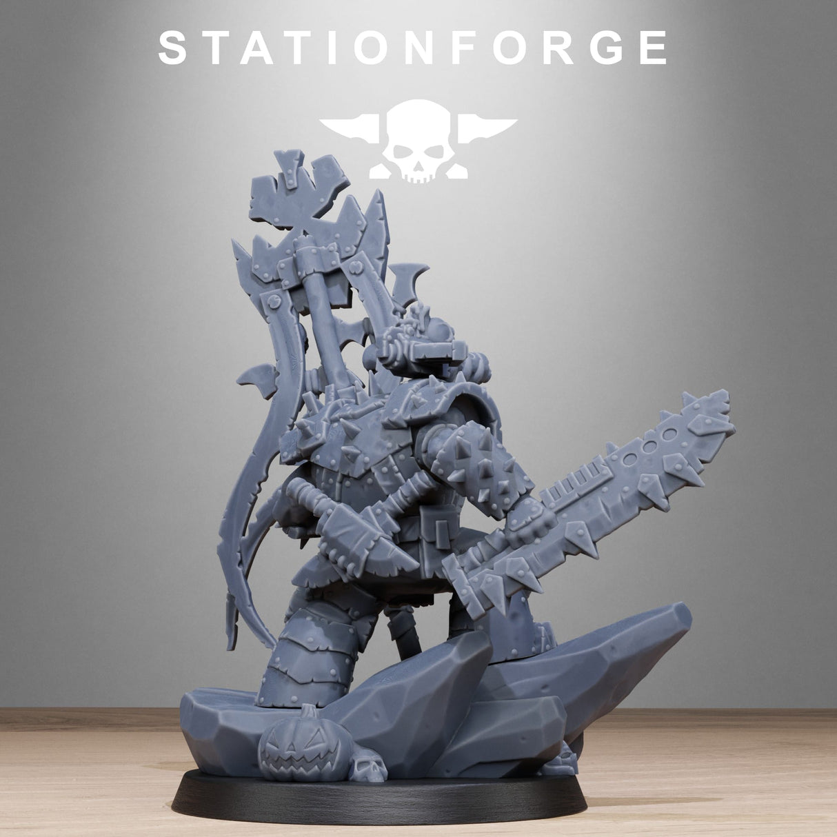 Tabletop Terrain Miniature Orkaz Boo Basher