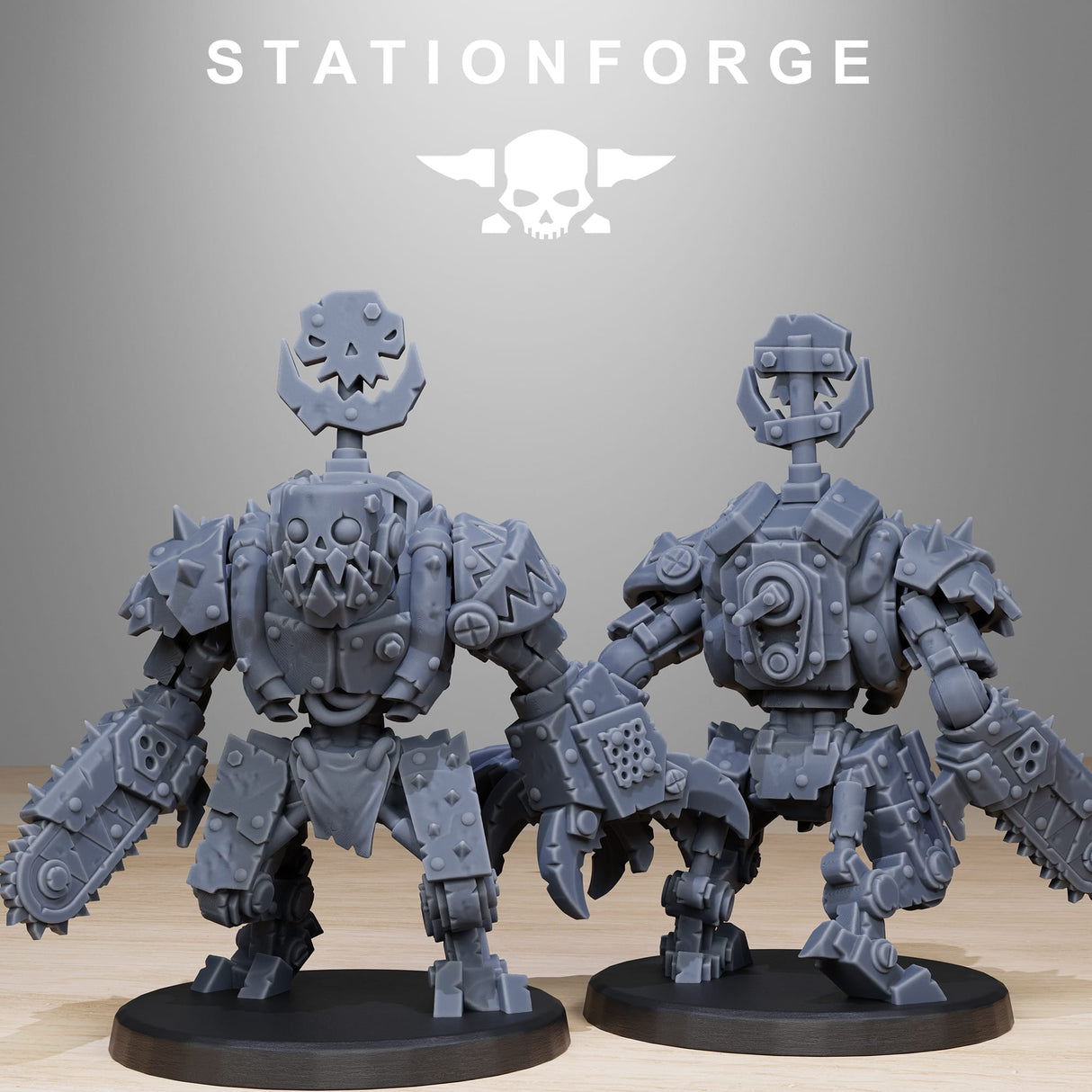 Tabletop Terrain Miniature Orkaz Bots Infantry