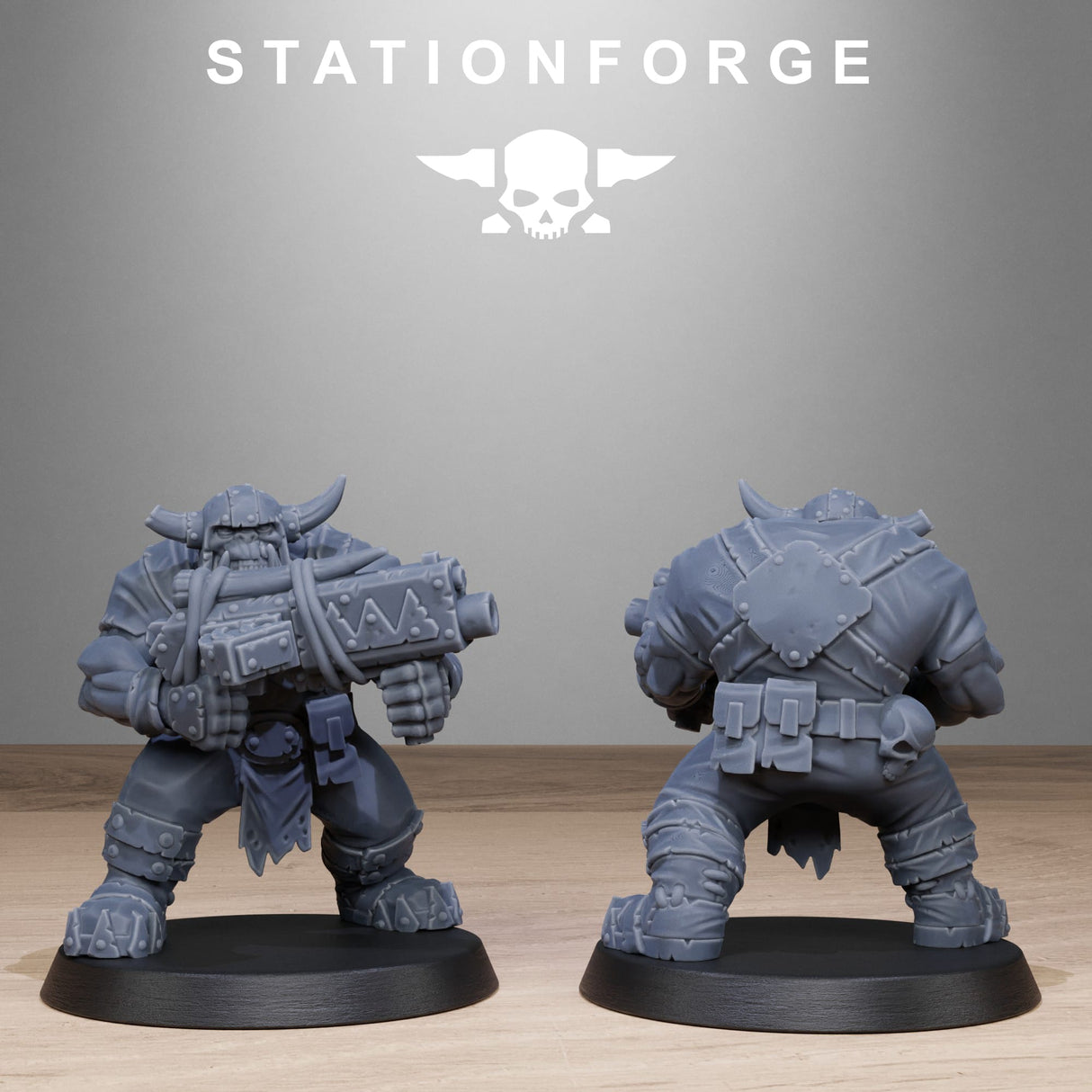 Tabletop Terrain Miniature Orkaz Bros Infantry