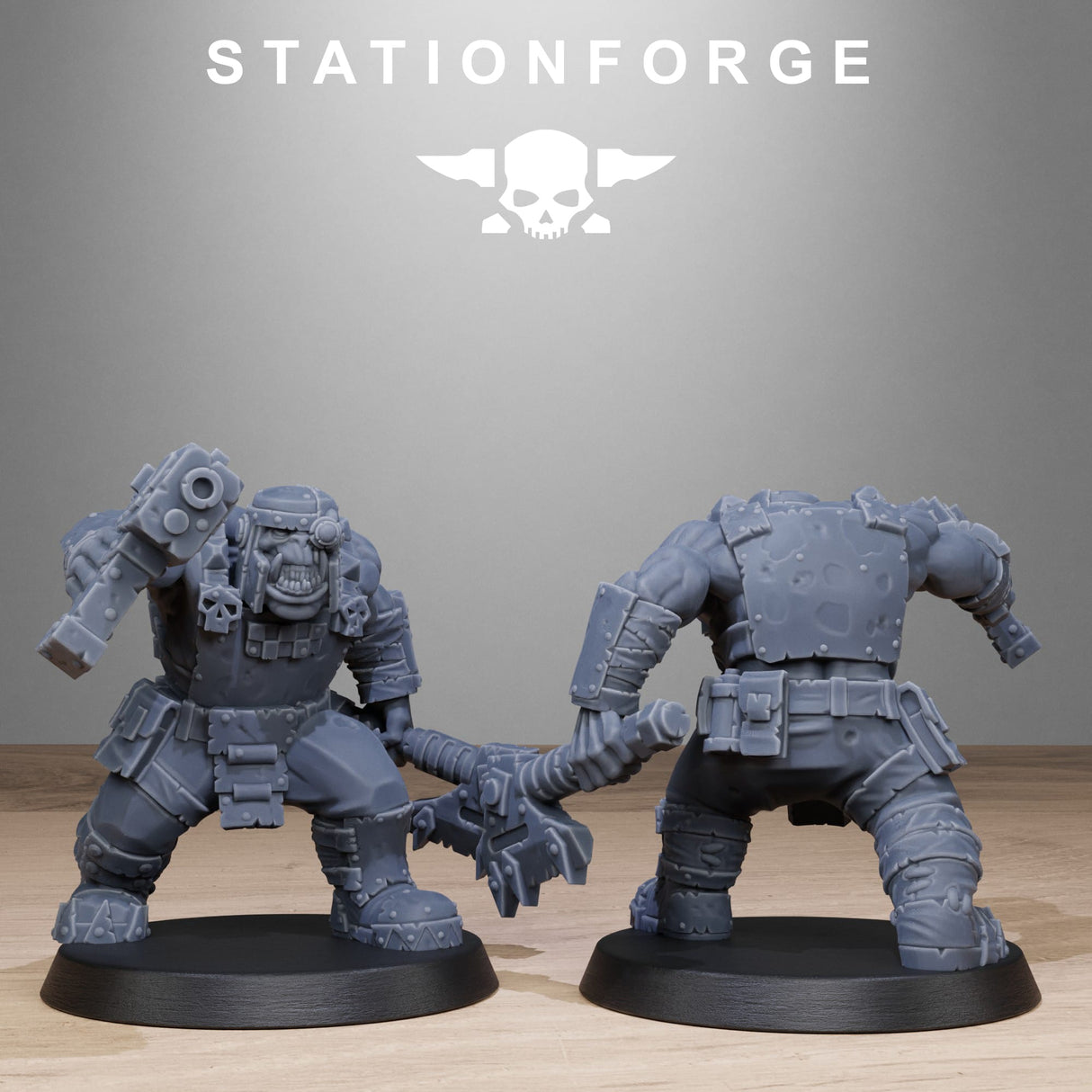 Tabletop Terrain Miniature Orkaz Bros Infantry