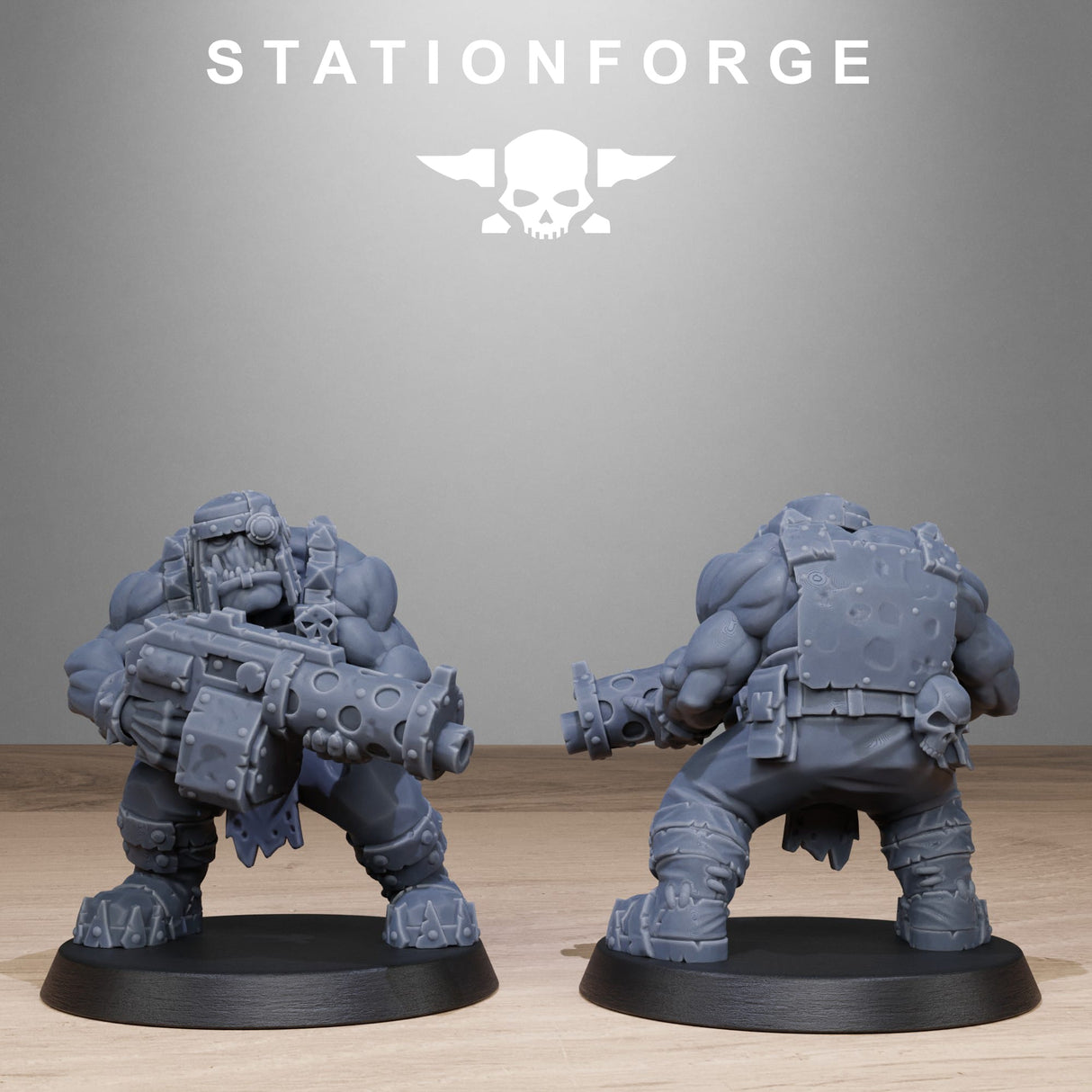 Tabletop Terrain Miniature Orkaz Bros Infantry