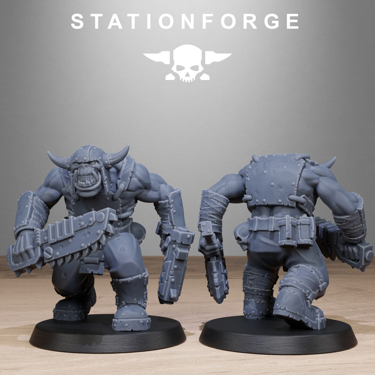 Tabletop Terrain Miniature Orkaz Bros Infantry