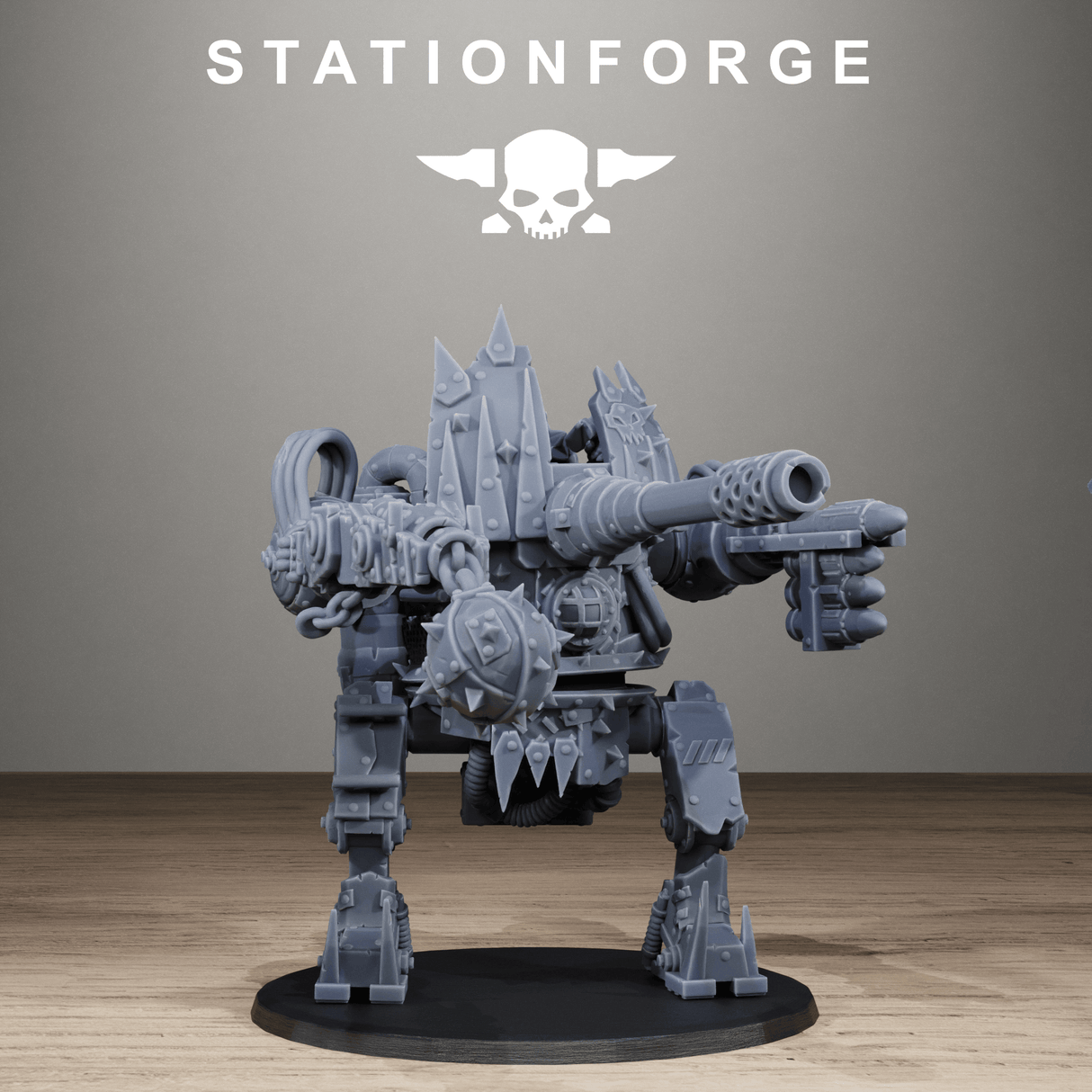 Tabletop Terrain Miniature Orkaz Chicken Walker