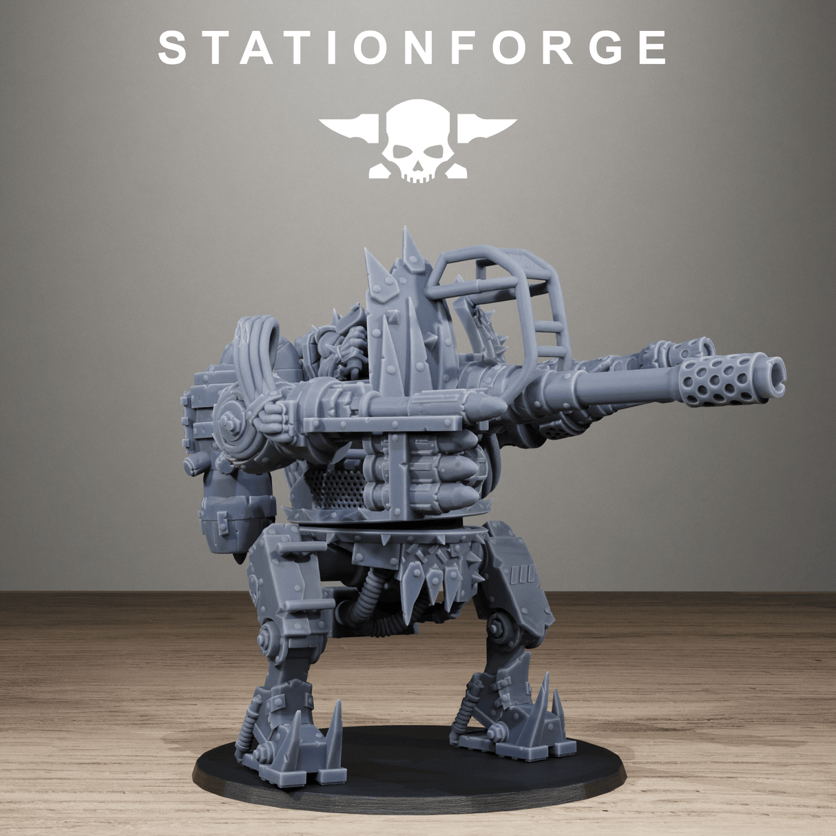 Tabletop Terrain Miniature Orkaz Chicken Walker