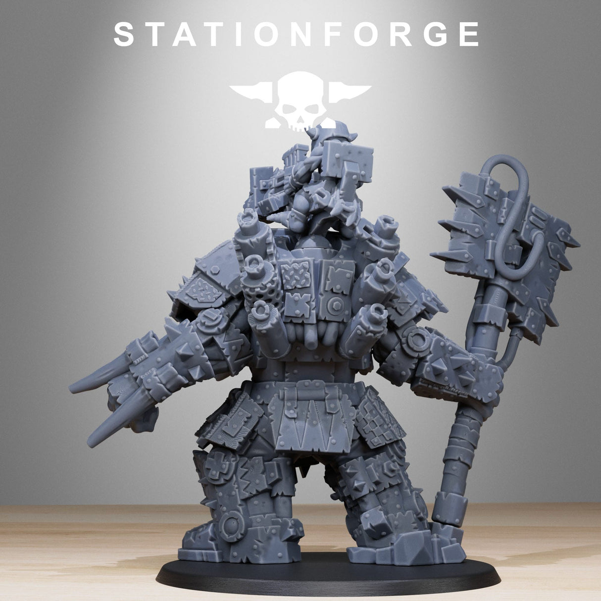 Tabletop Terrain Miniature Orkaz Commander