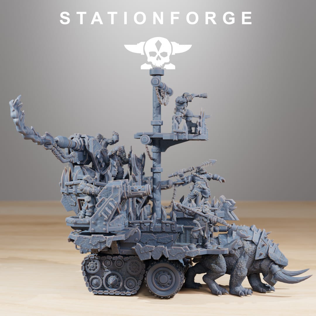 Tabletop Terrain Miniature Orkaz Death Mounta