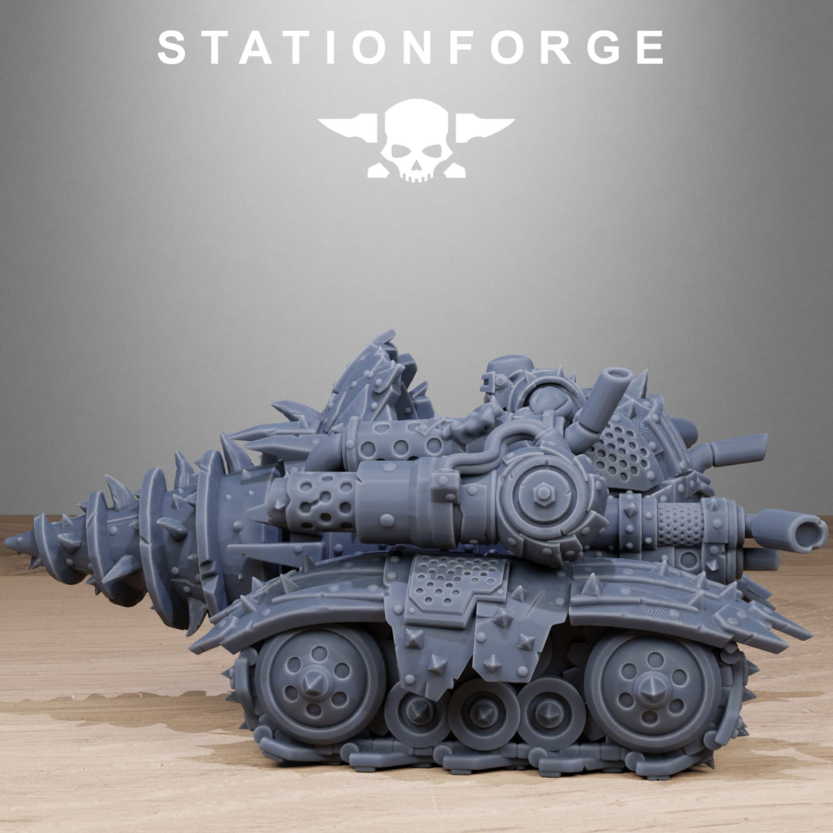 Tabletop Terrain Miniature Orkaz Drill
