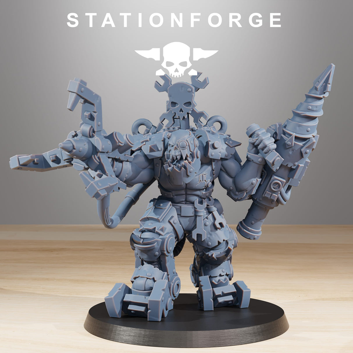 Tabletop Terrain Miniature Orkaz Exo Boss