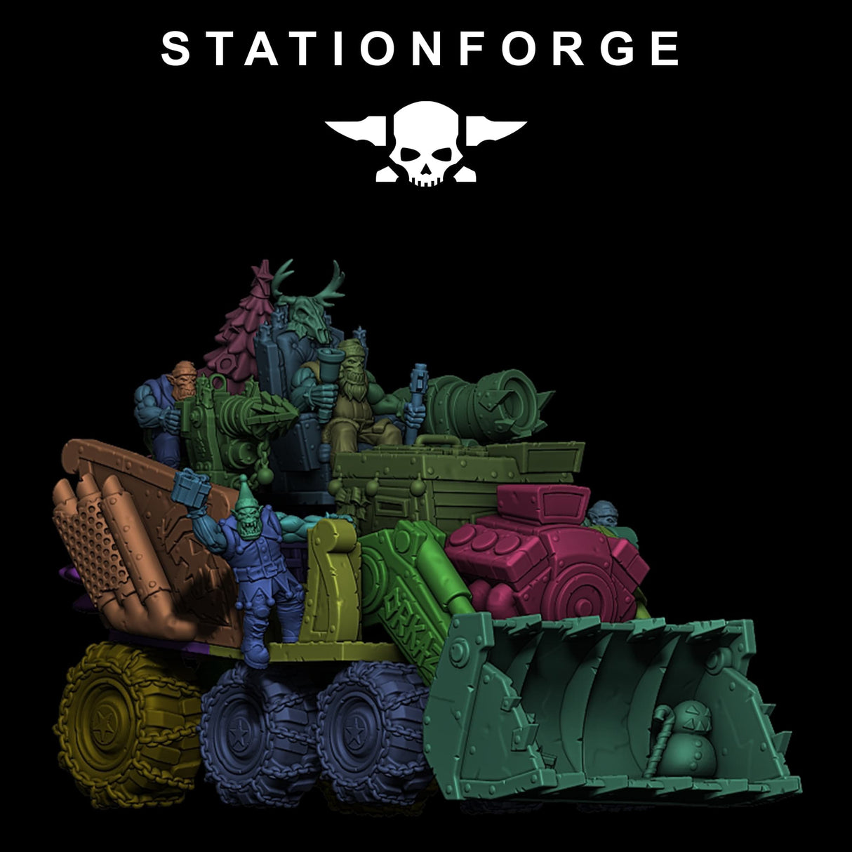 Tabletop Terrain Miniature Orkaz Festivator