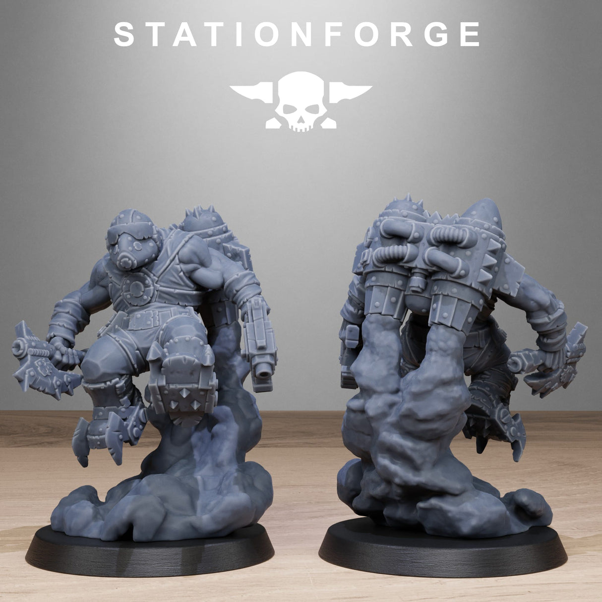 Tabletop Terrain Miniature Orkaz Flyers