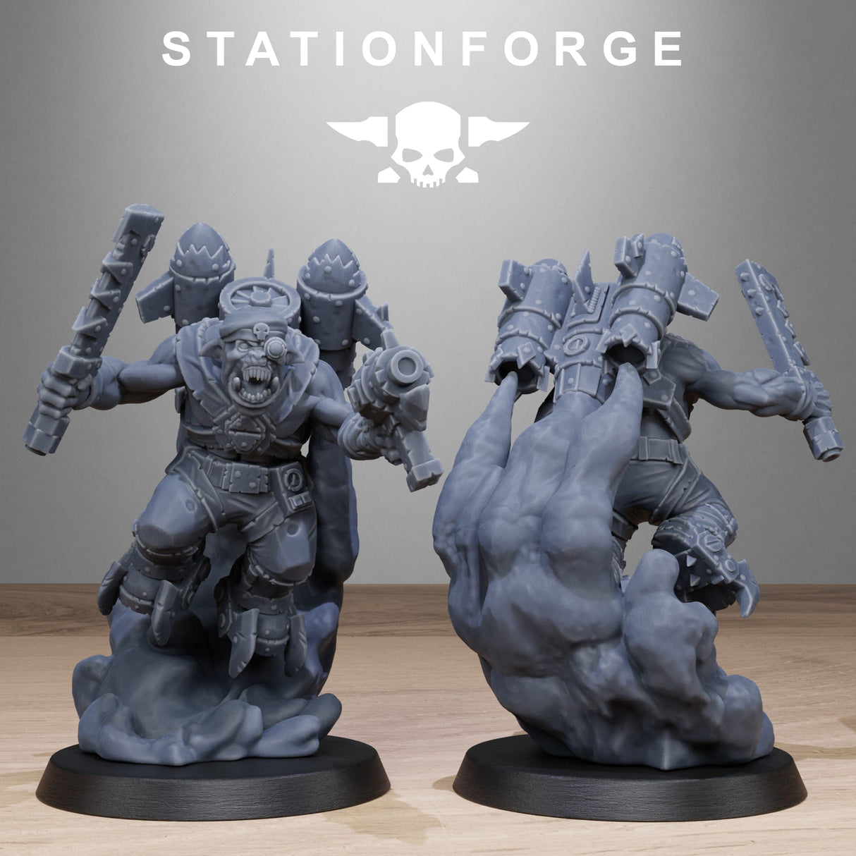 Tabletop Terrain Miniature Orkaz Flyers