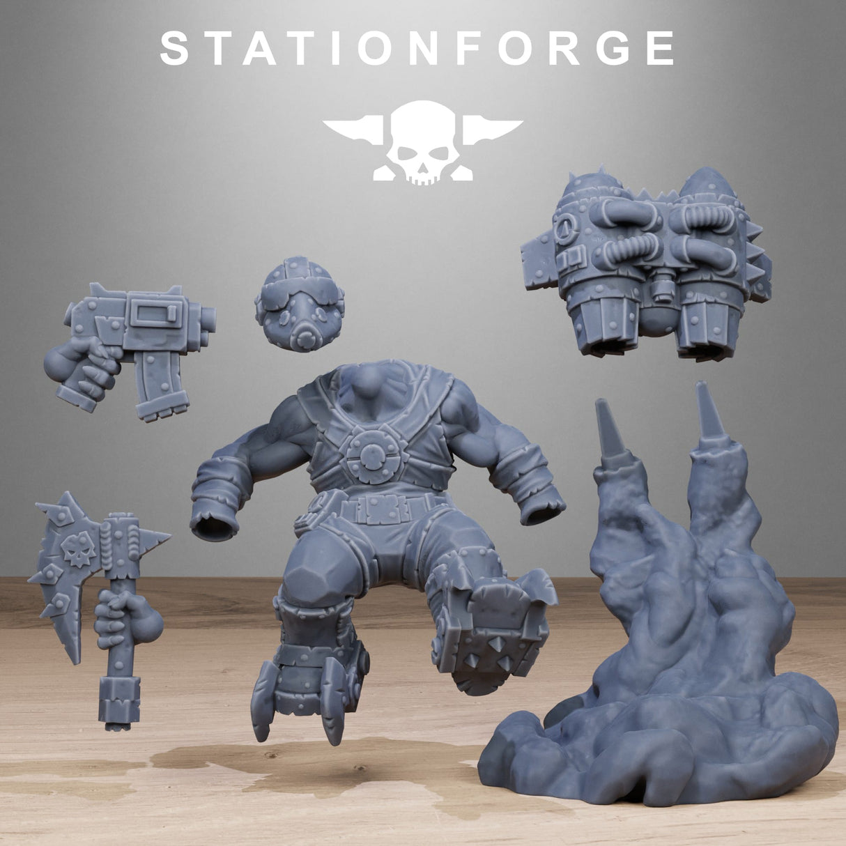 Tabletop Terrain Miniature Orkaz Flyers