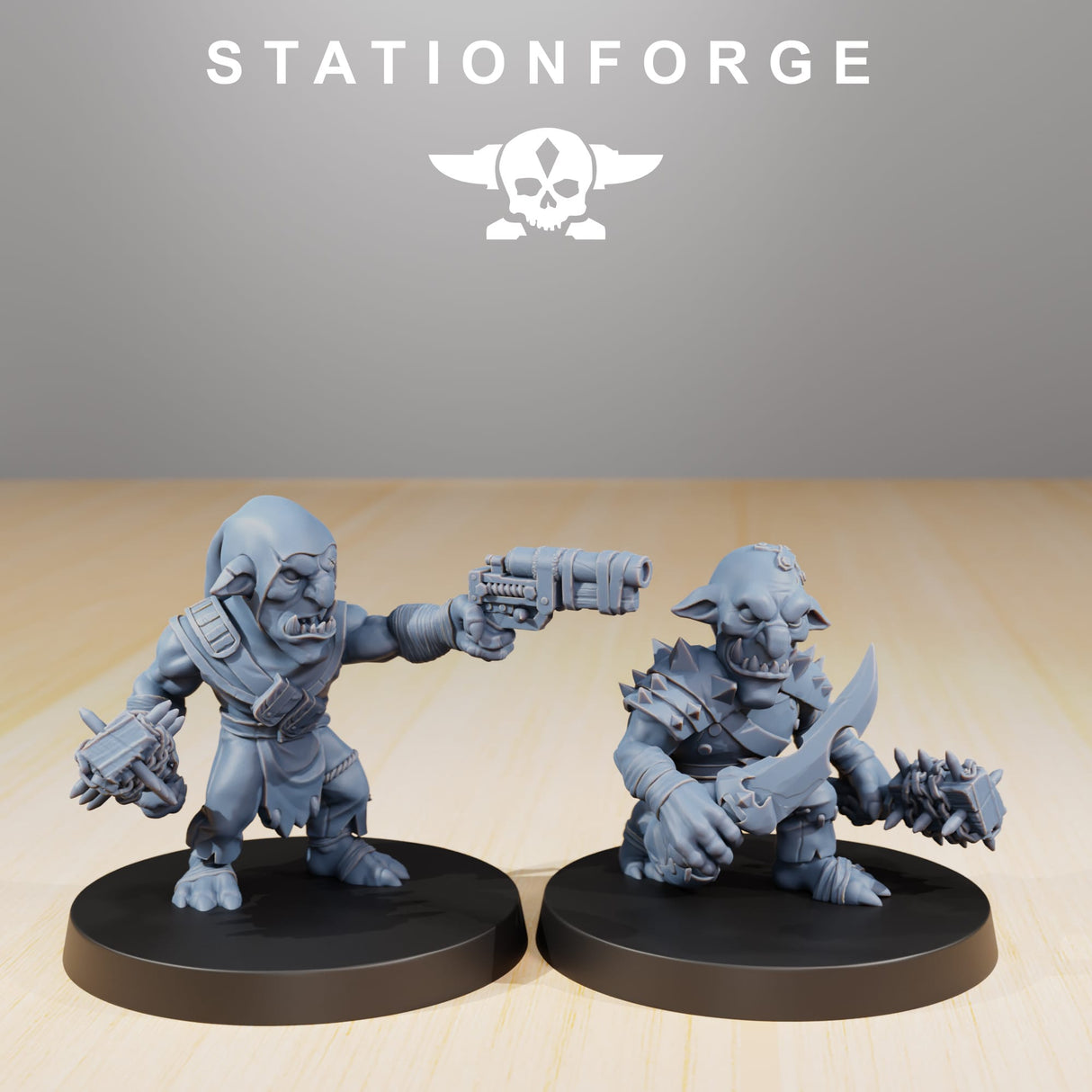 Tabletop Terrain Miniature Orkaz Goblins