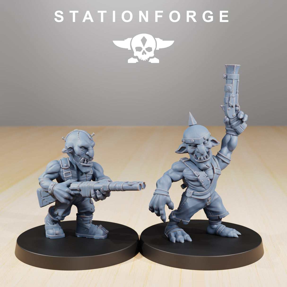 Tabletop Terrain Miniature Orkaz Goblins