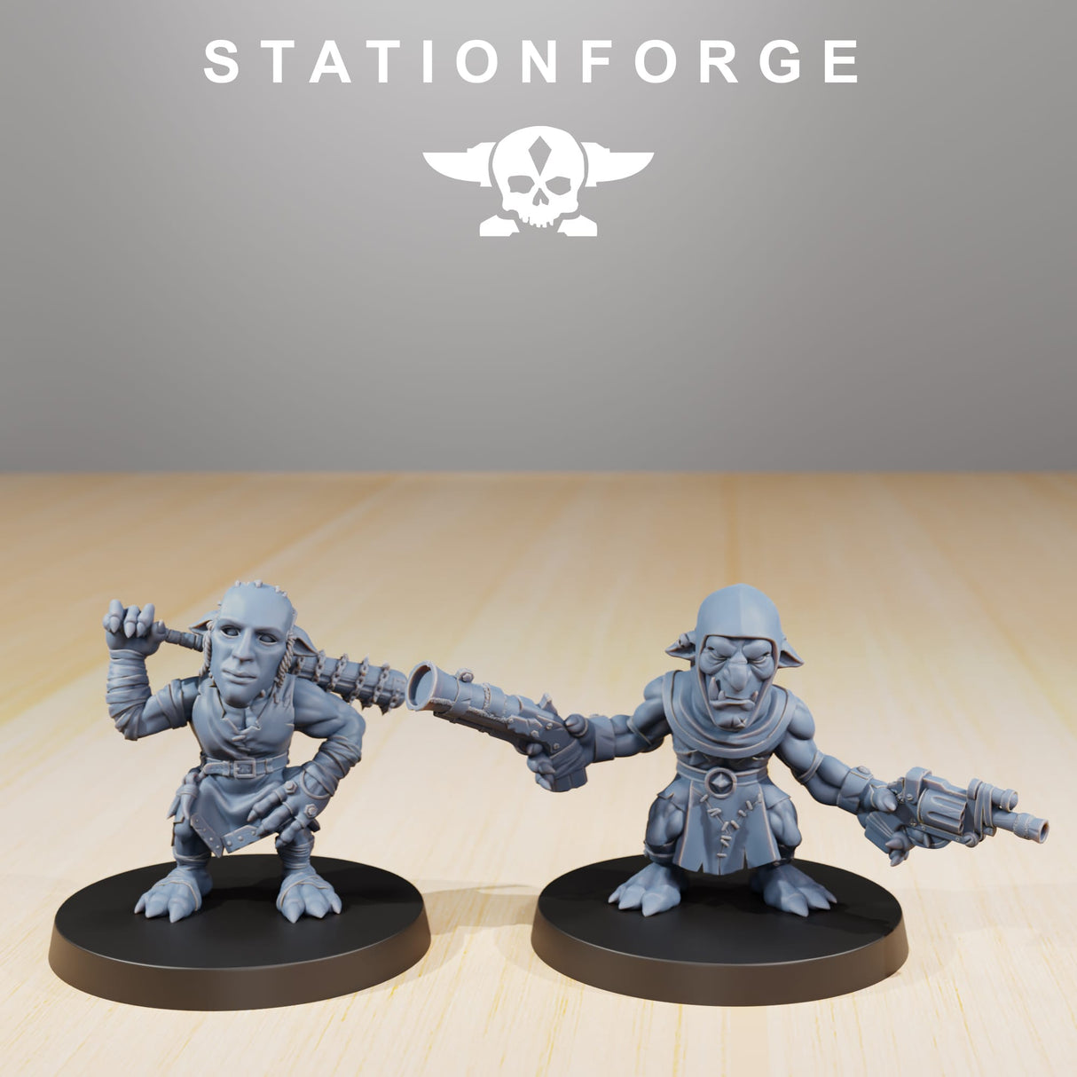 Tabletop Terrain Miniature Orkaz Goblins