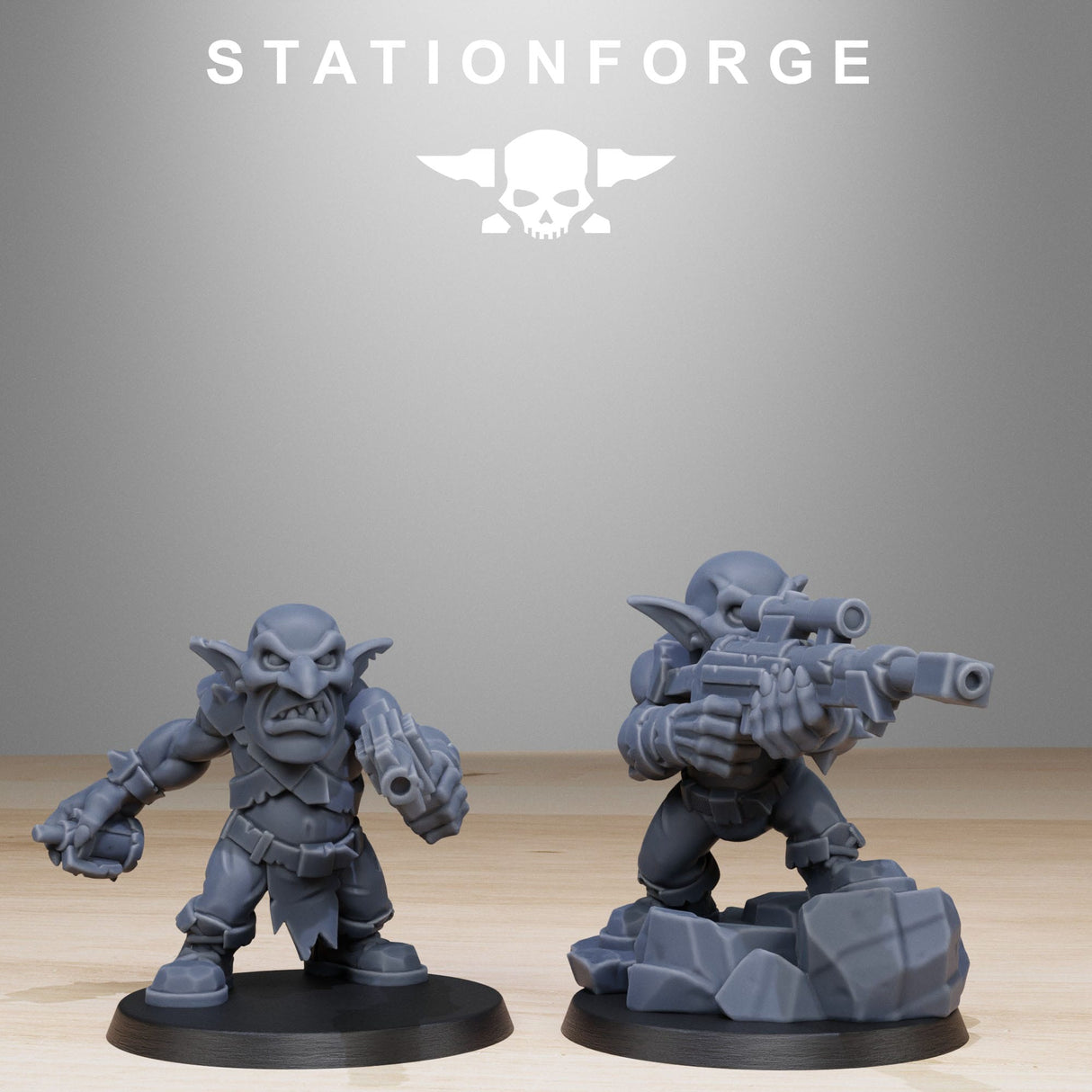Tabletop Terrain Miniature Orkaz Gobs Infantry Reborn