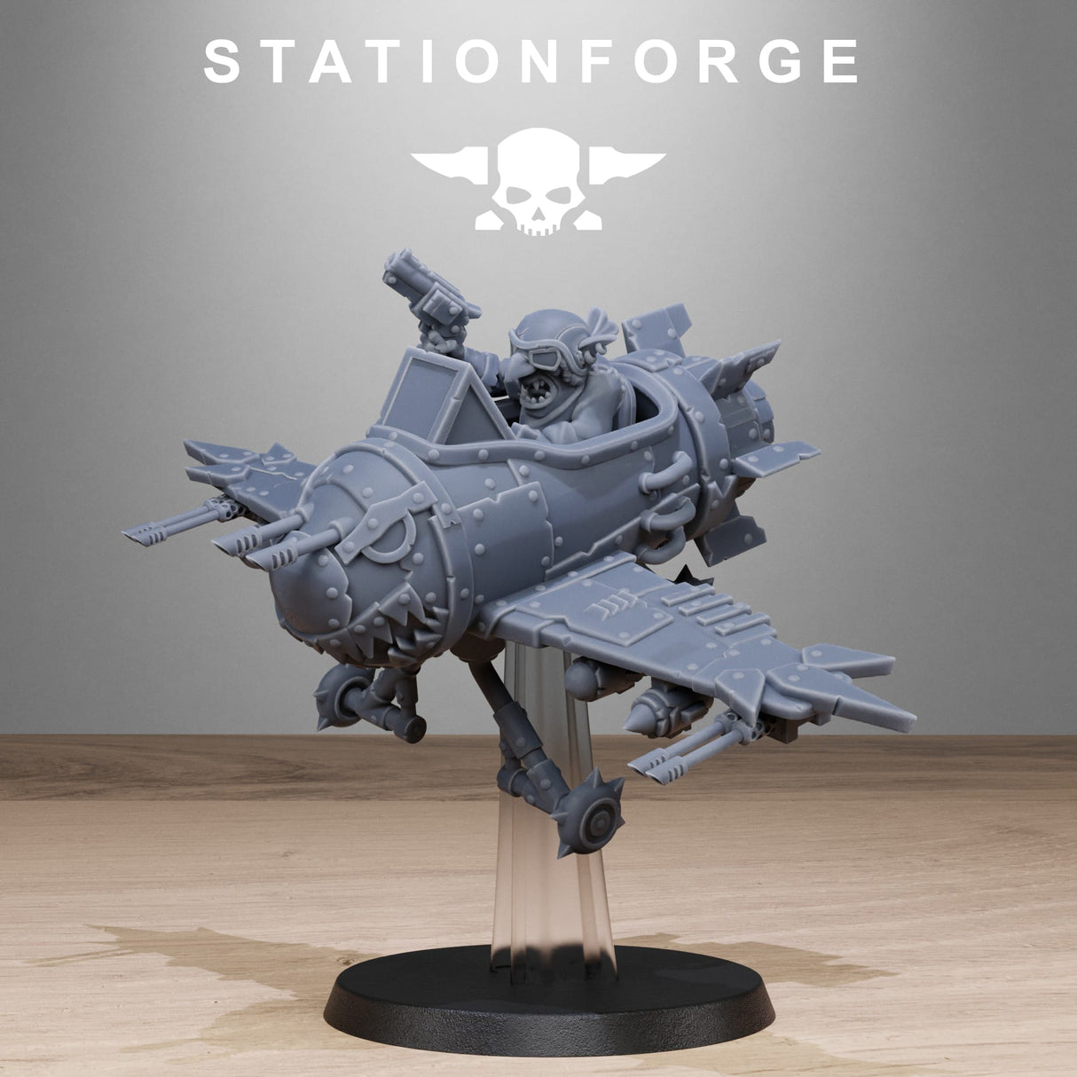 Tabletop Terrain Miniature Orkaz Gobs Planes
