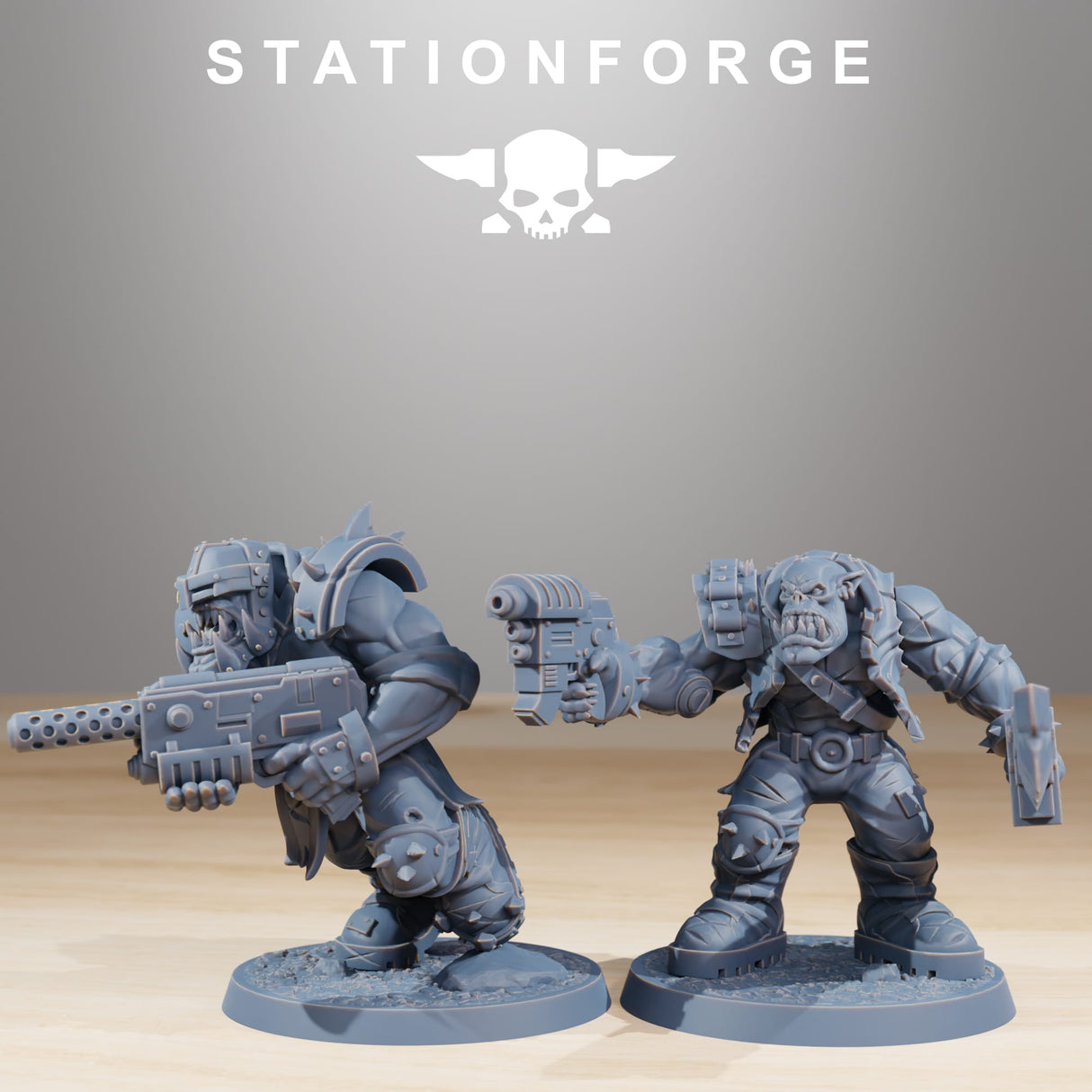 Tabletop Terrain Miniature Orkaz Infantry