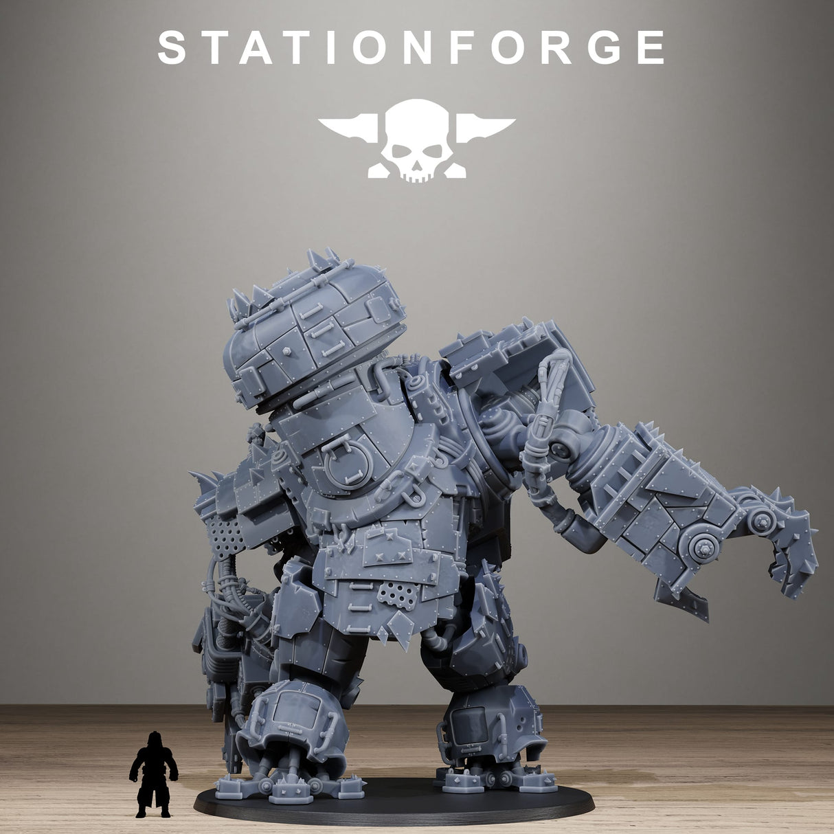 Tabletop Terrain Miniature Orkaz Iron Giant