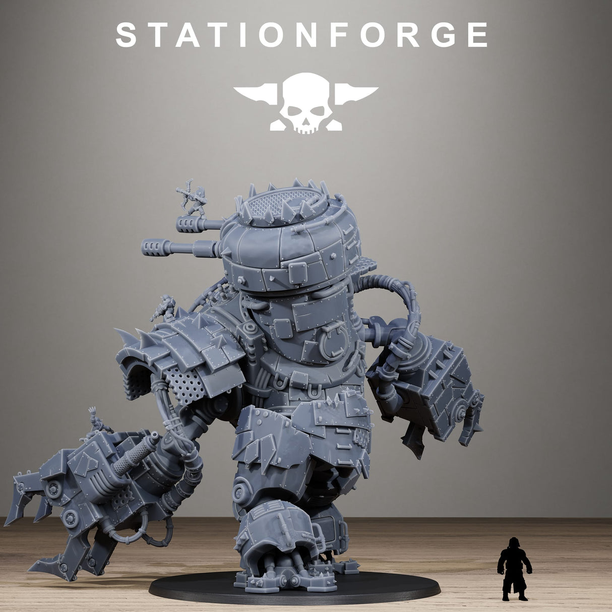 Tabletop Terrain Miniature Orkaz Iron Giant