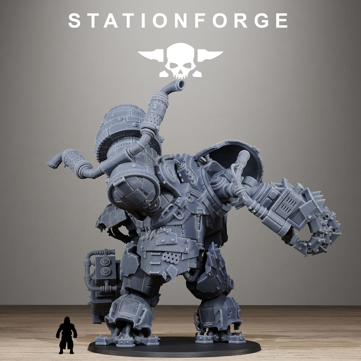 Tabletop Terrain Miniature Orkaz Iron Giant