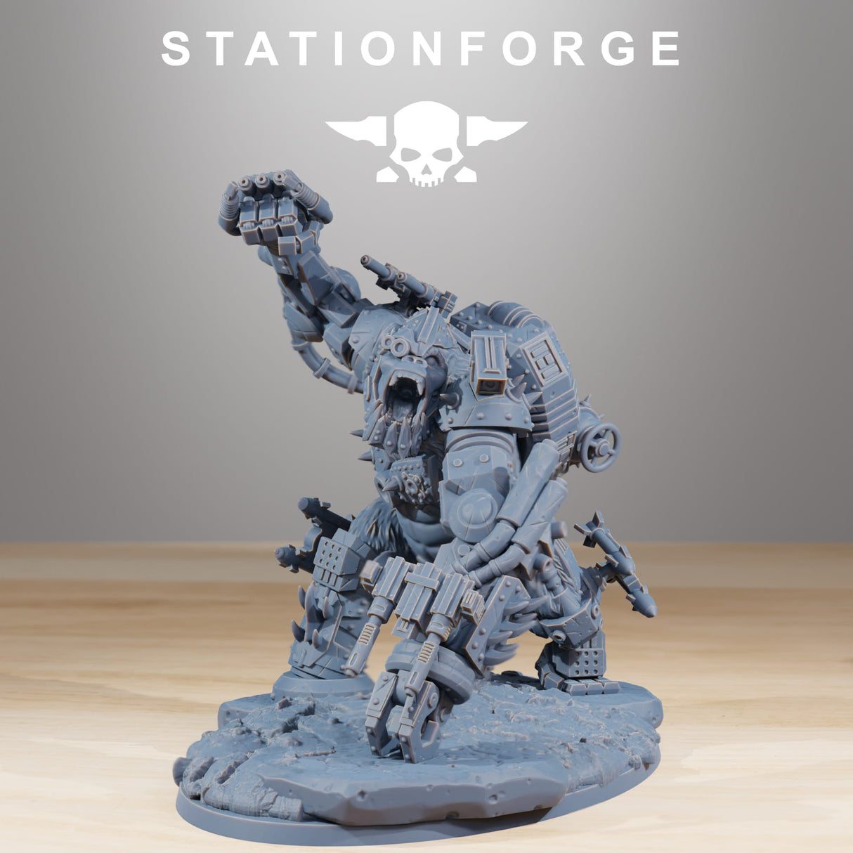 Tabletop Terrain Miniature Orkaz Kong