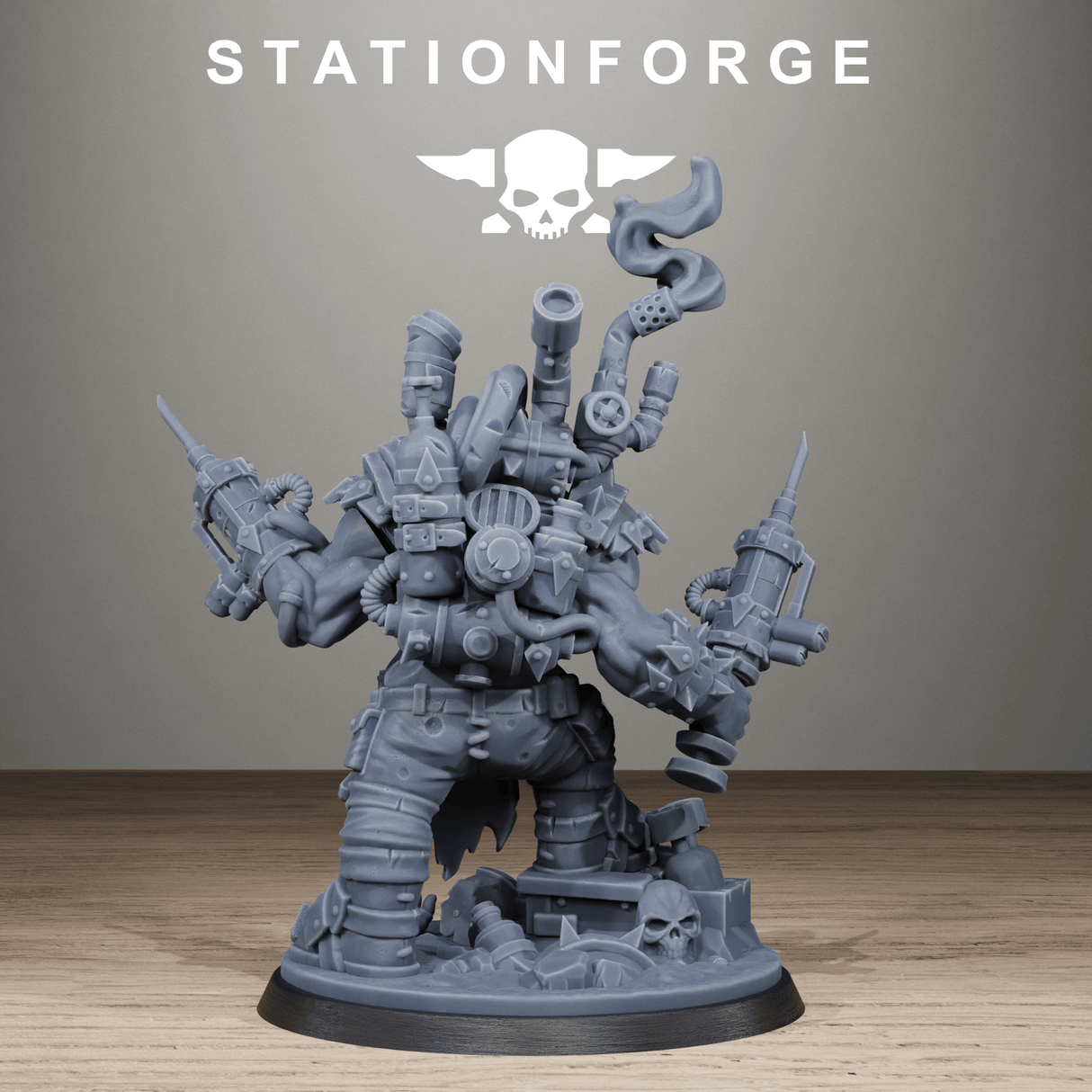 Tabletop Terrain Miniature Orkaz Mad Scientist