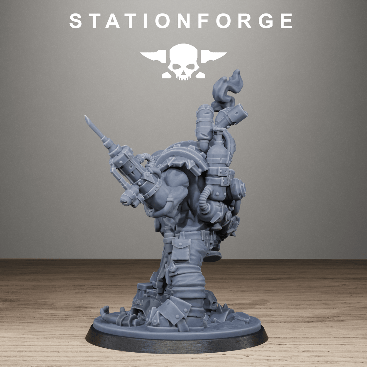 Tabletop Terrain Miniature Orkaz Mad Scientist