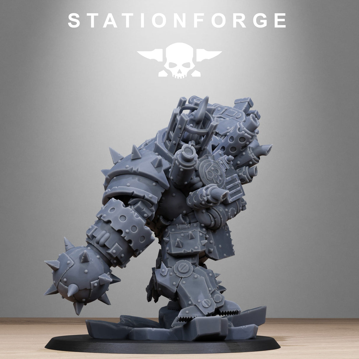 Tabletop Terrain Miniature Orkaz Metjaw Boss