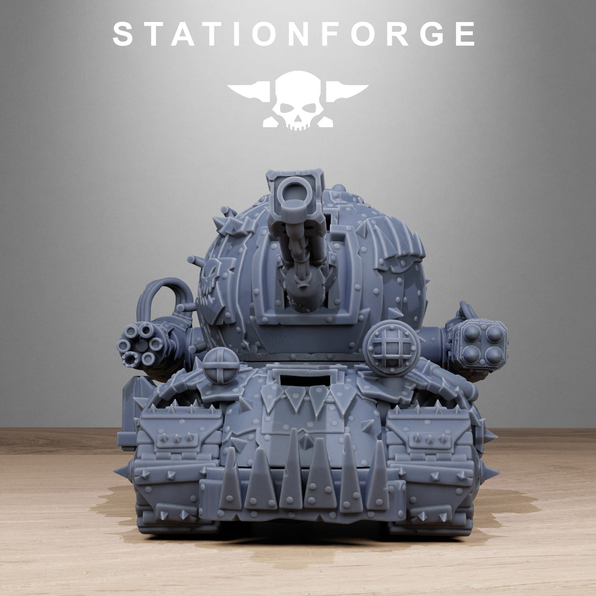 Tabletop Terrain Miniature Orkaz Mini Tank