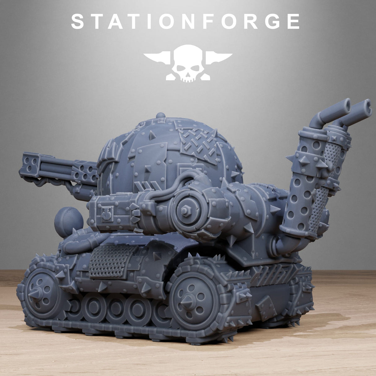 Tabletop Terrain Miniature Orkaz Mini Tank