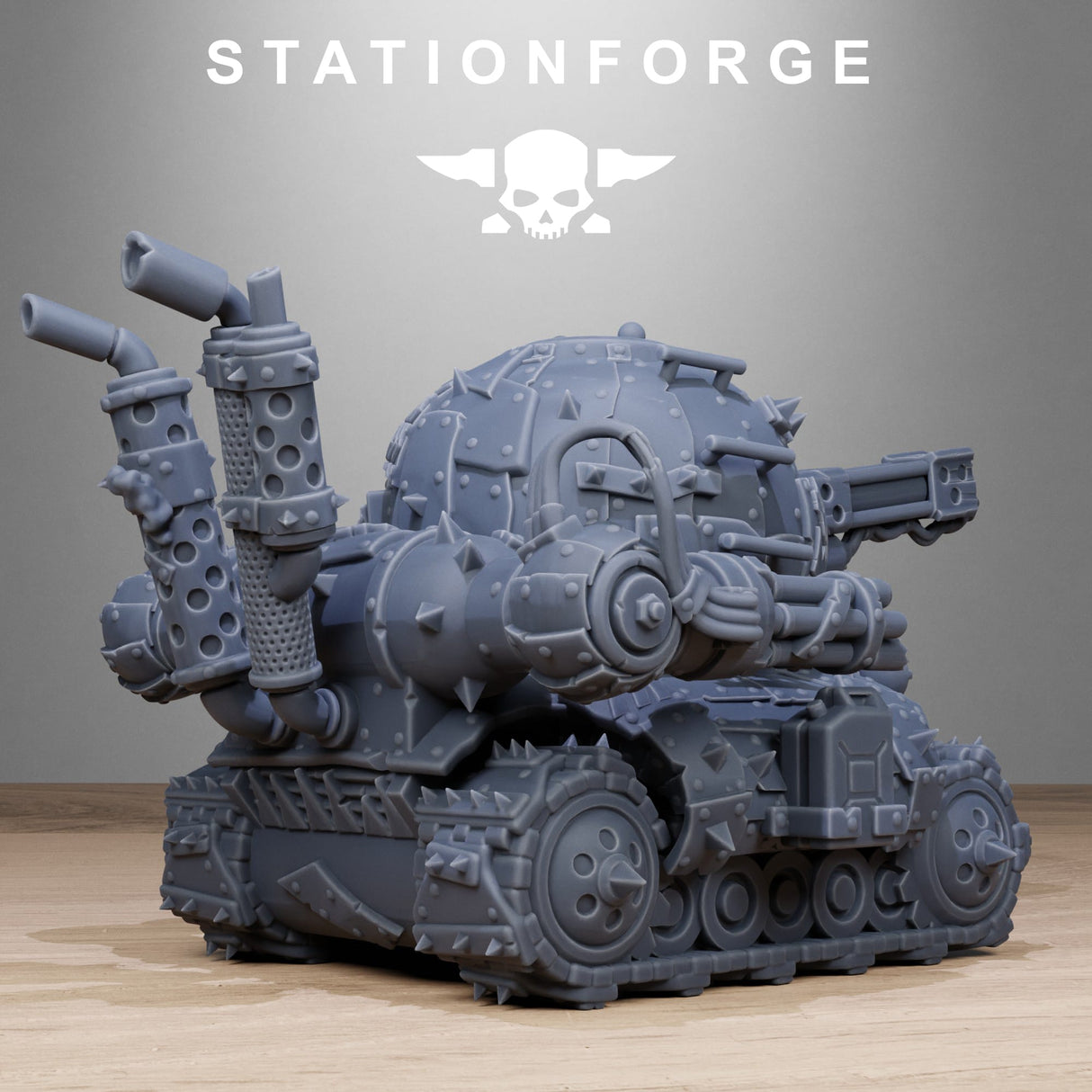 Tabletop Terrain Miniature Orkaz Mini Tank
