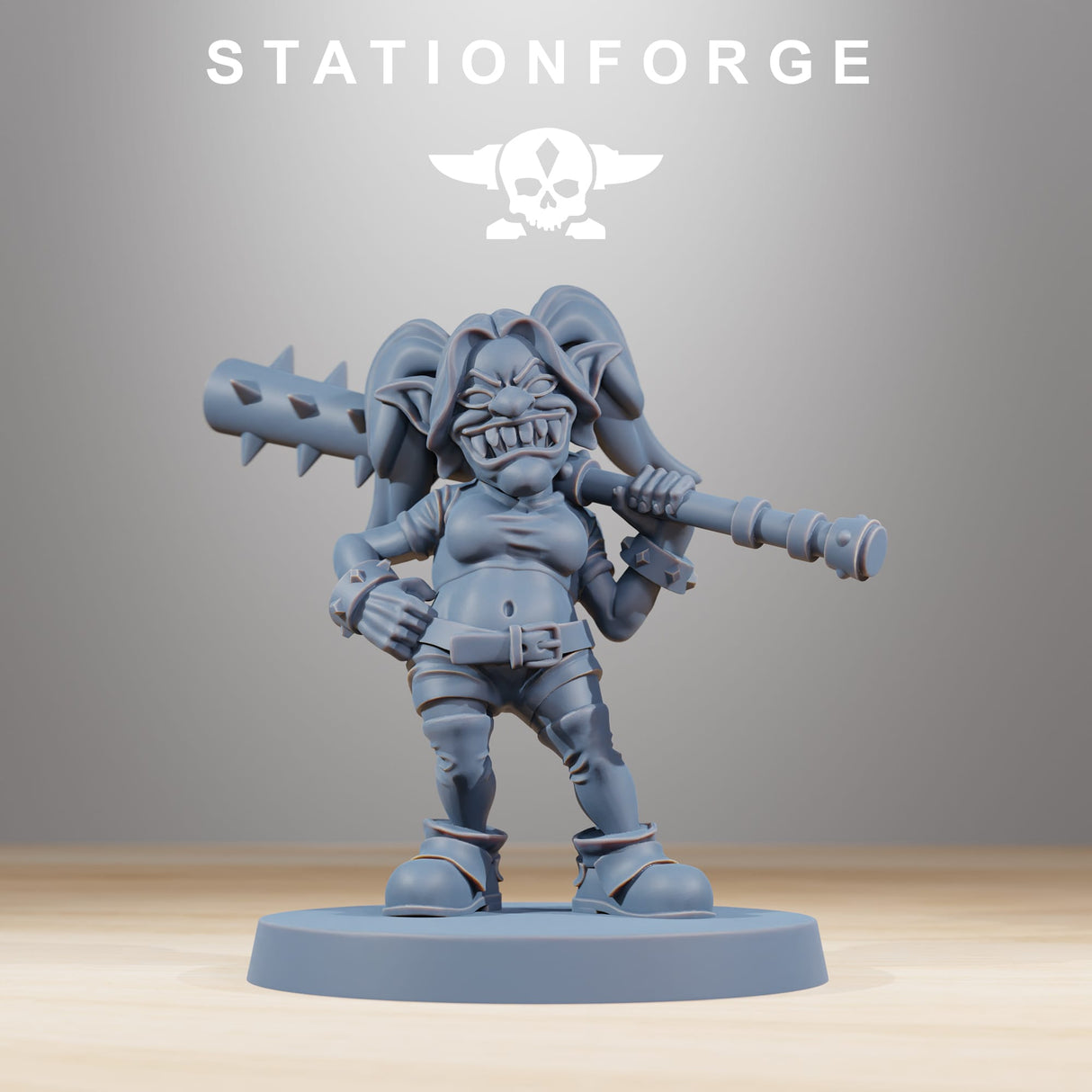 Tabletop Terrain Miniature Orkaz Mobsta