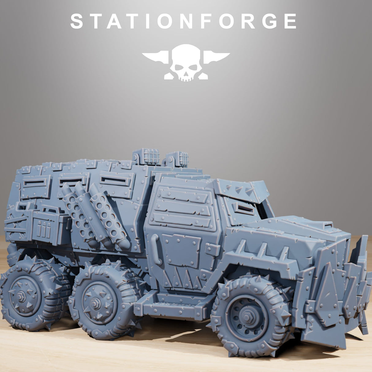 Tabletop Terrain Miniature Orkaz Party Wagon