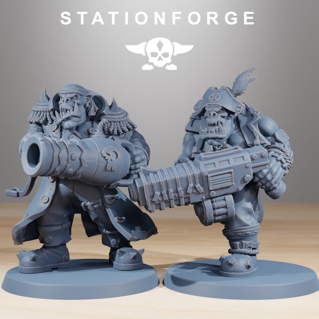 Tabletop Terrain Miniature Orkaz Pirates