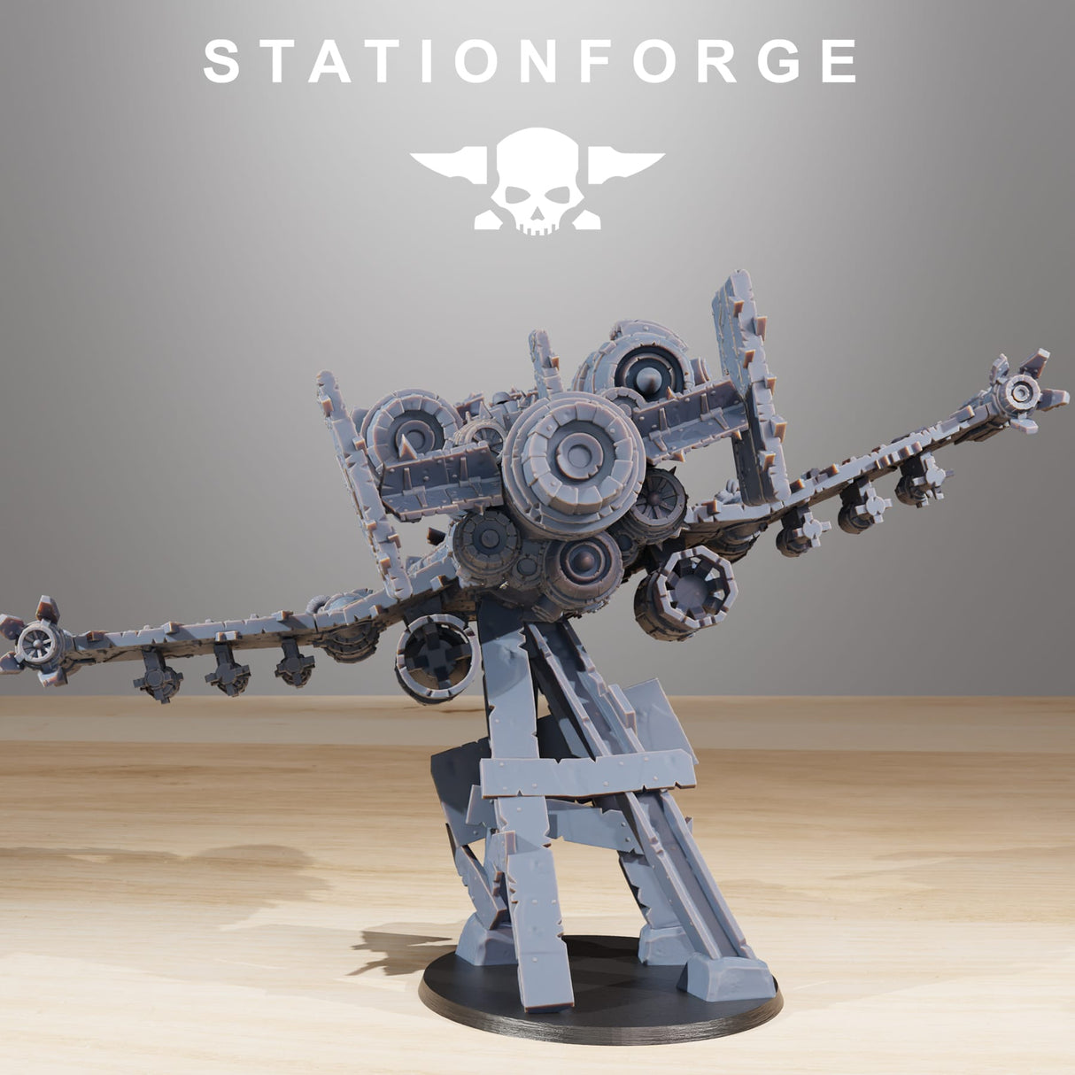Tabletop Terrain Miniature Orkaz Plane