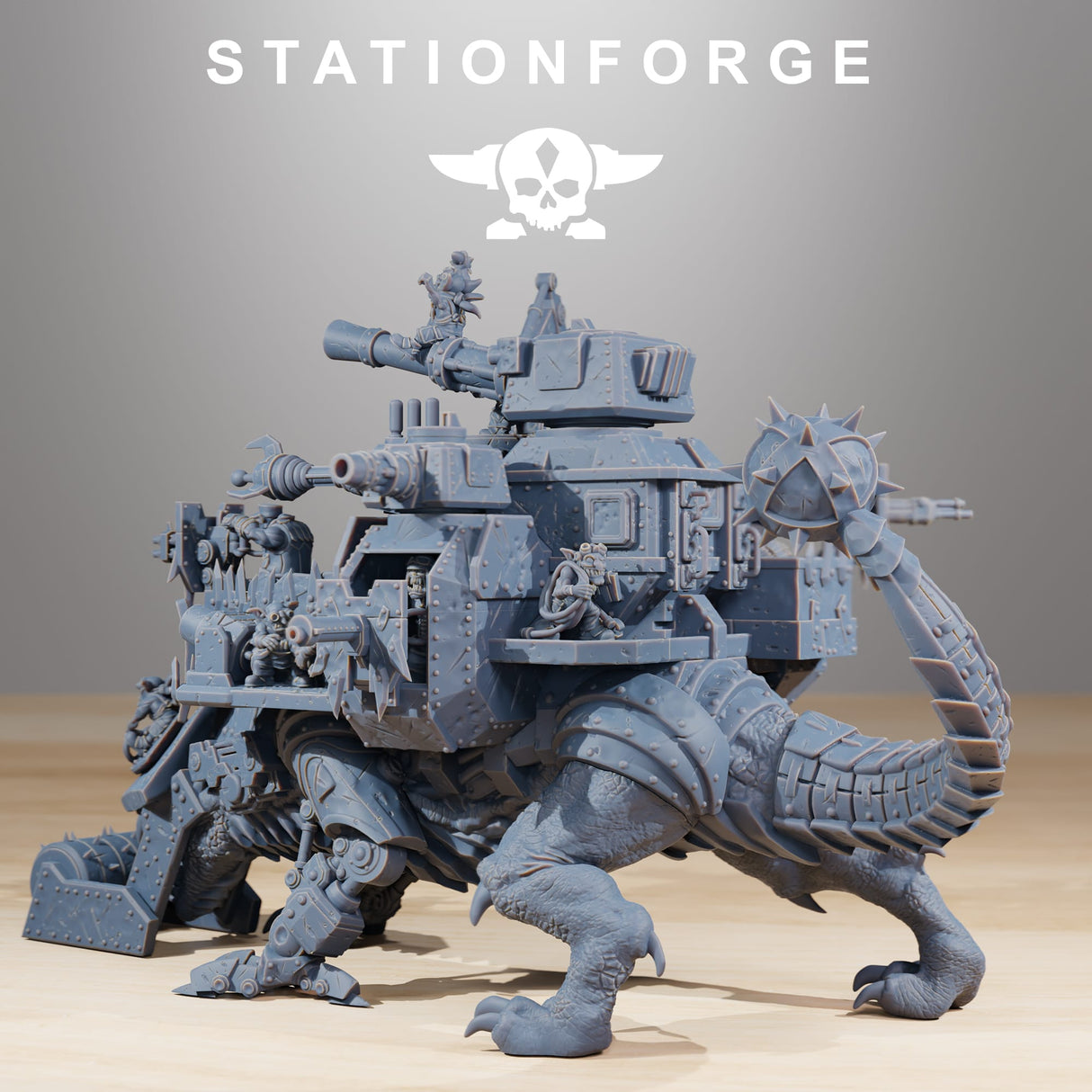 Tabletop Terrain Miniature Orkaz Run Rolla
