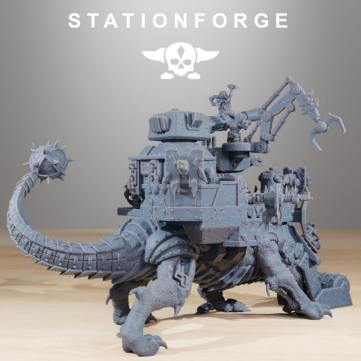 Tabletop Terrain Miniature Orkaz Run Rolla