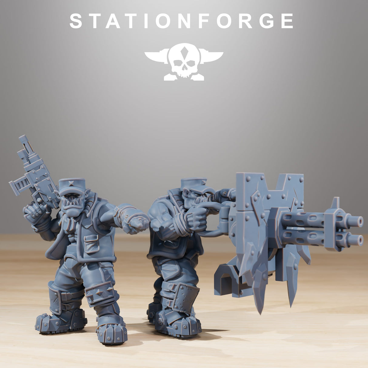 Tabletop Terrain Miniature Orkaz Run Rolla