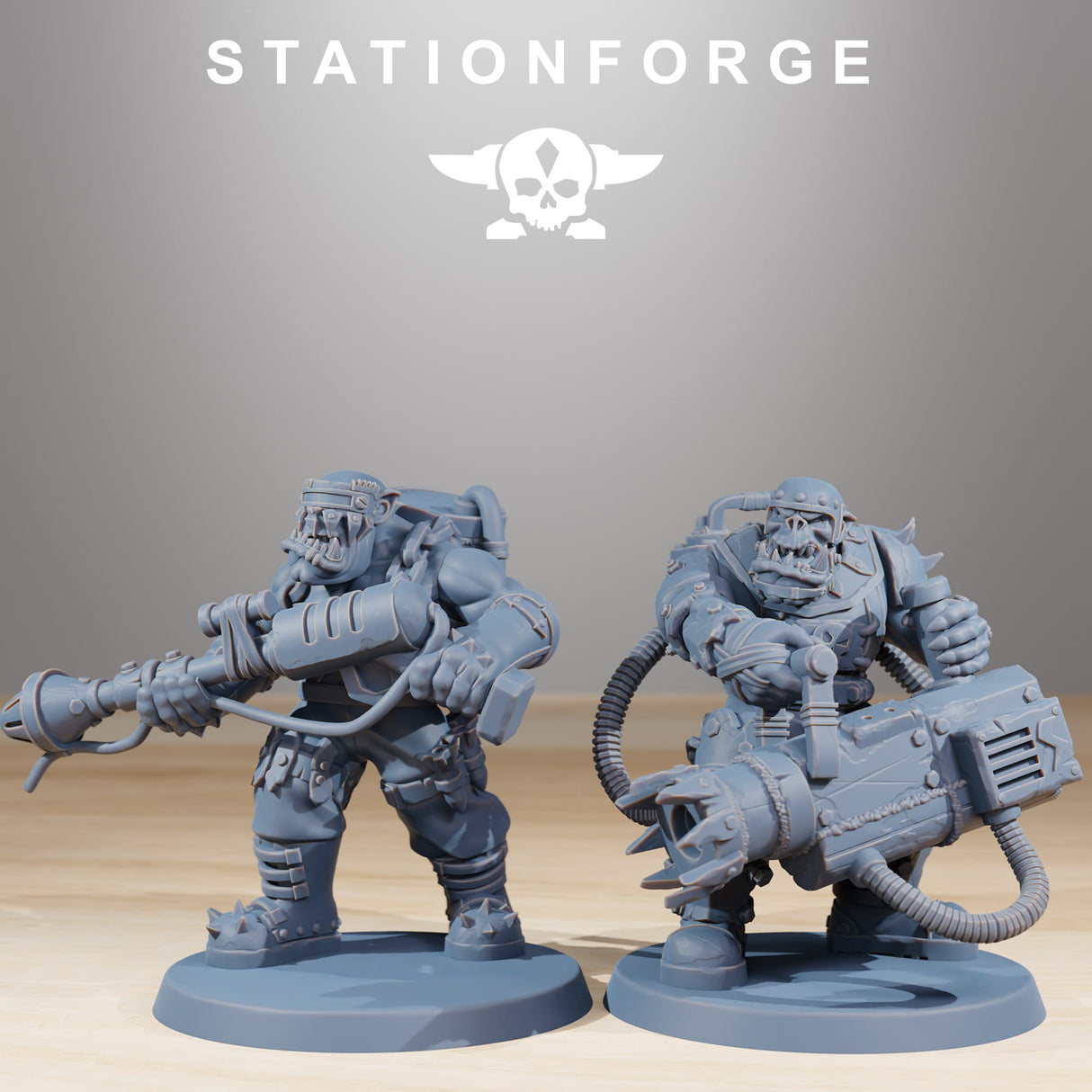 Tabletop Terrain Miniature Orkaz Skillers